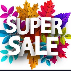 $5 items! Super Sale 50% off select items